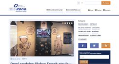 Desktop Screenshot of edizone.cz